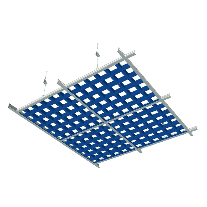 Заказать подвесной потолок Грильято GL-24 ячейка 120х120 мм