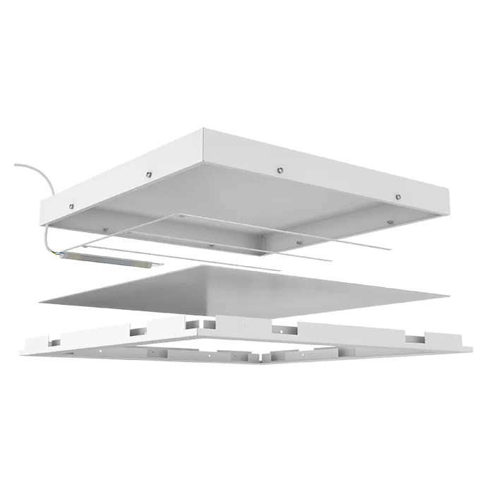 Светодиодная панель Clip-In Standart 600x600x60 100Вт 5000К Матовое закаленное стекло