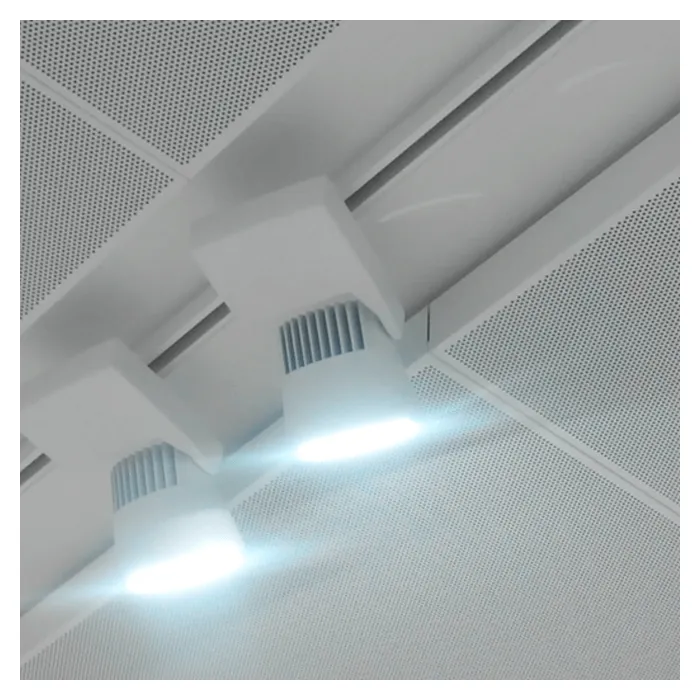 Подвесные потолки на скрытой системе HOOK ON HI-100