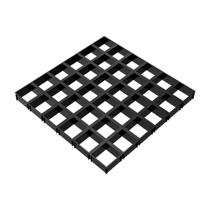 Грильято GL-15 50х50мм черный оцинк.