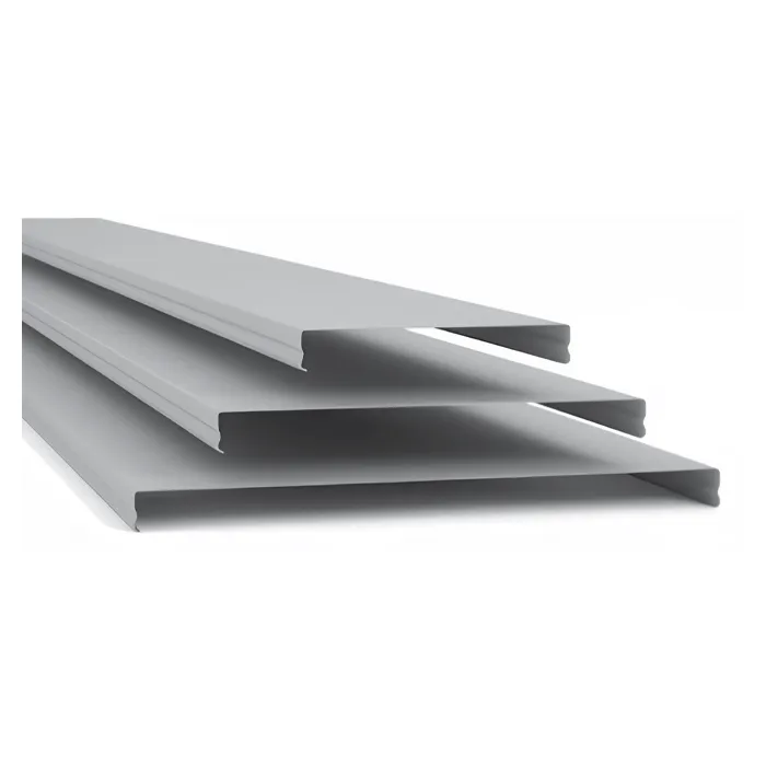 Реечный потолок немецкого дизайна с открытыми стыками АN200А