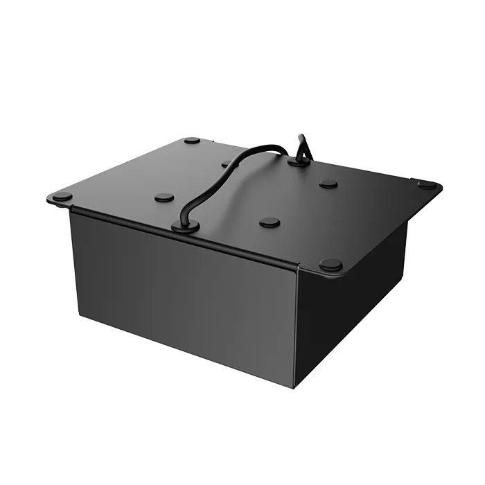 Комплект светильников Грильято Тетрис x2 для ячейки 100х100 20Вт 5000К Опал Черный