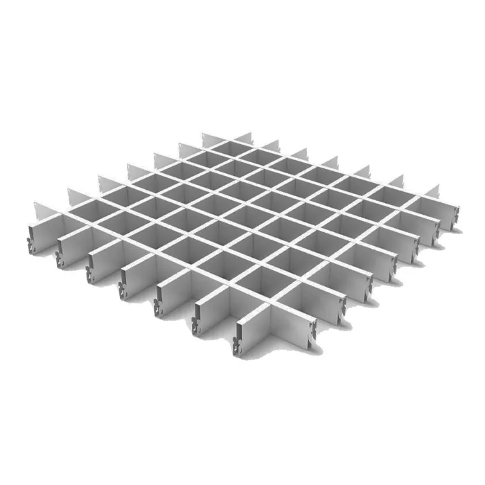 Грильято 50x50 H-40 металлик матовый